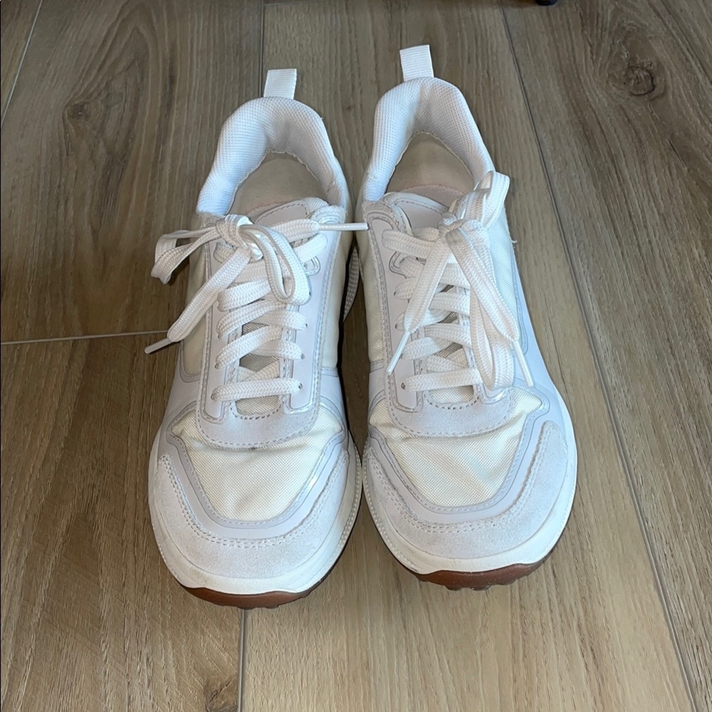 Geox White Athletic Sneakers